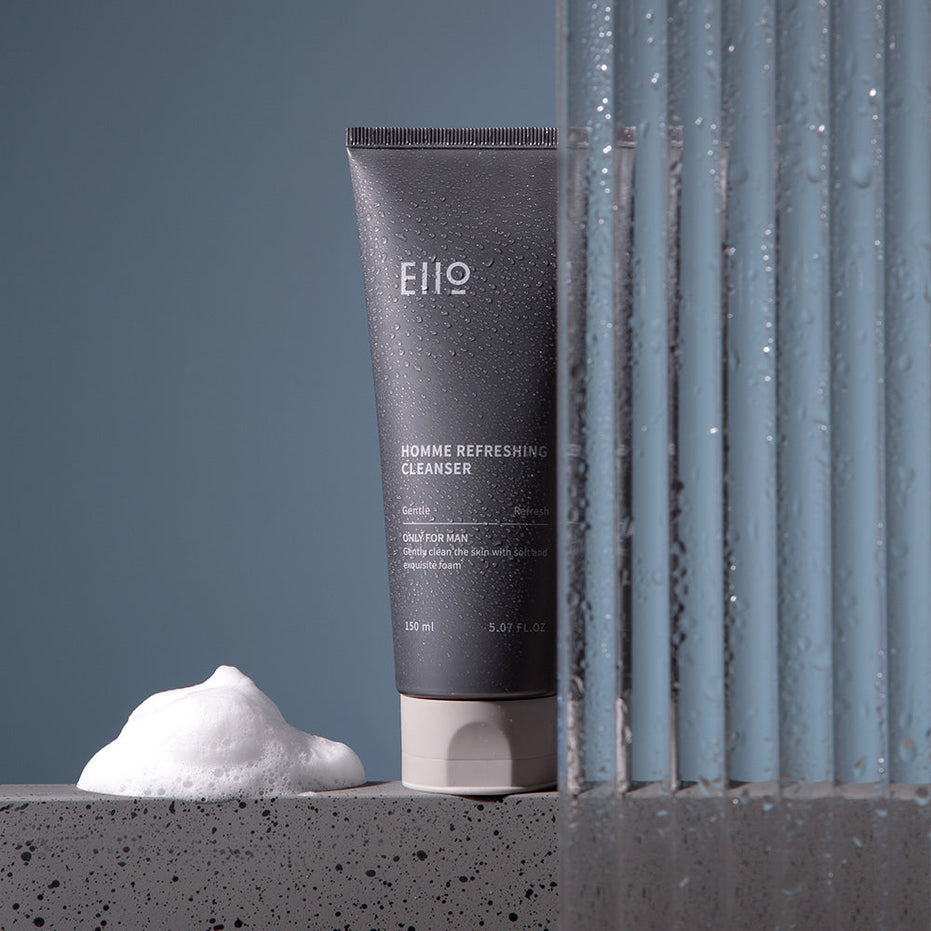 EIIO veido priežiūros rinkinys vyrams: prausiklis 150ml + tonikas 100ml + emulsija 100ml