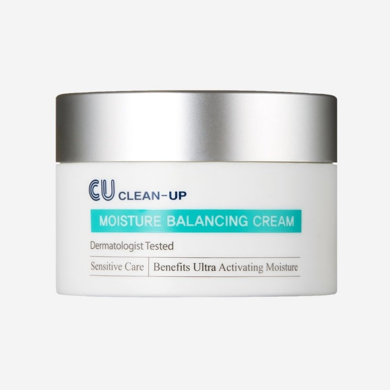 CUSKIN intensyviai drėkinantis balansuojantis veido kremas, su niacinamidu ir keramidais, 50ml