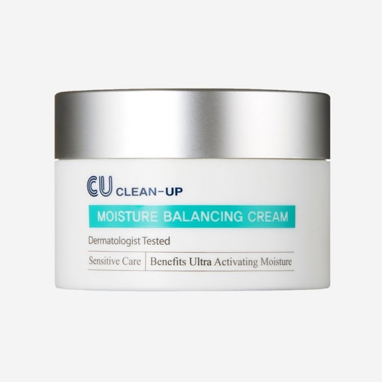 CUSKIN intensyviai drėkinantis balansuojantis veido kremas, su niacinamidu ir keramidais, 50ml