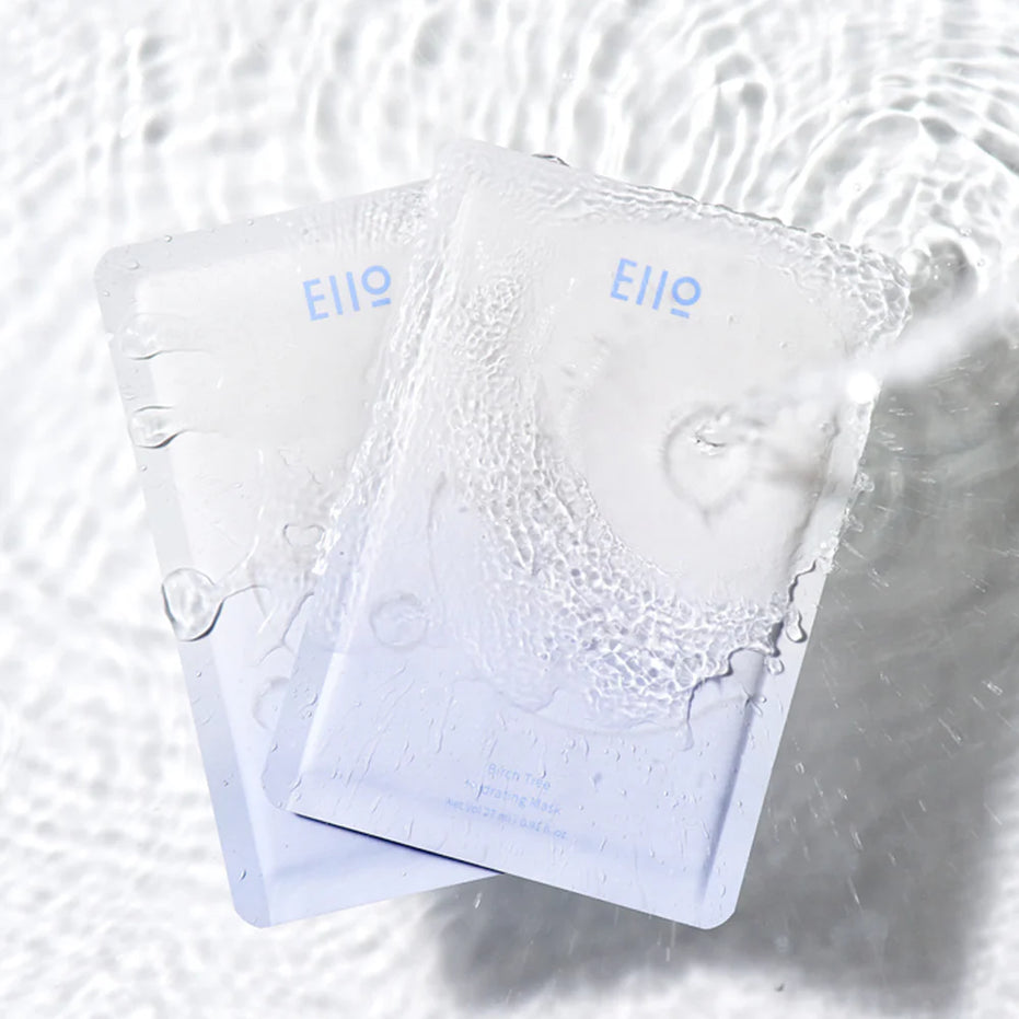 EIIO drėkinamoji lakštinė kaukė su beržų sula, 27ml x 5