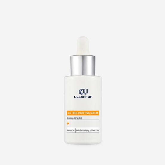CUSKIN valomasis ir raminamasis veido serumas, probleminei spuoguotai odai, 30ml
