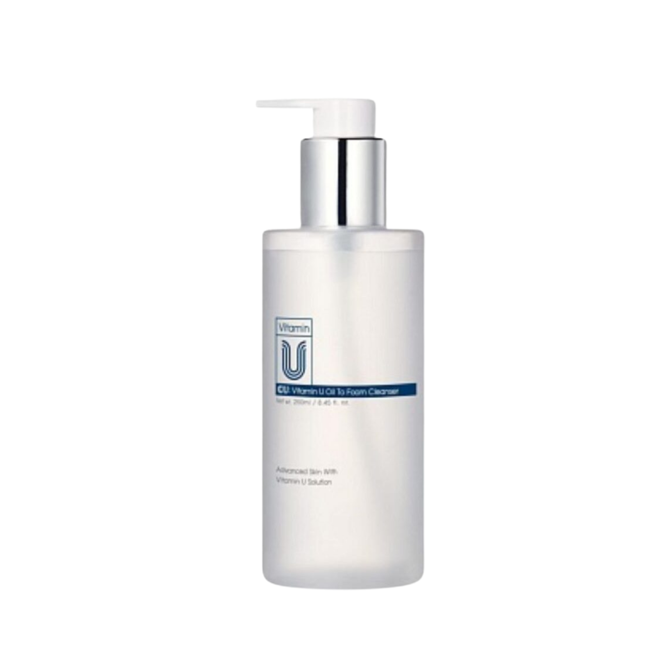 CUSKIN drėkinamasis aliejinis veido prausiklis su vitaminu U, 250 ml