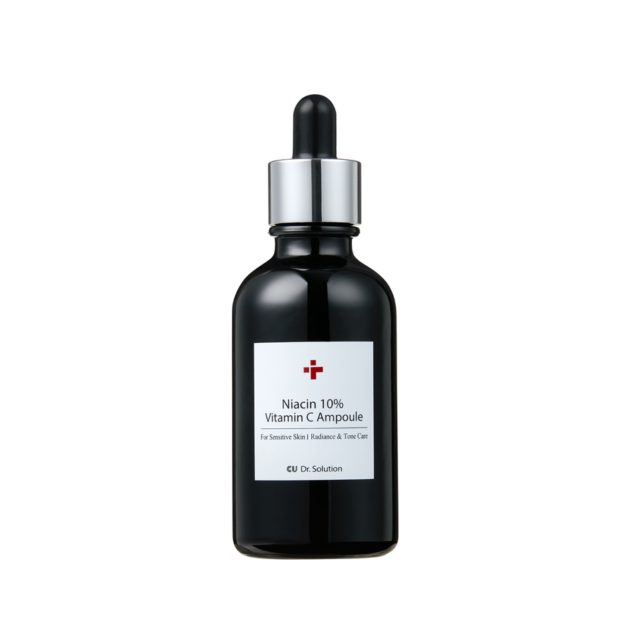 CUSKIN serumas su 10% niacinamido, vitaminu C ir hialurono rūgštimi, 50g.