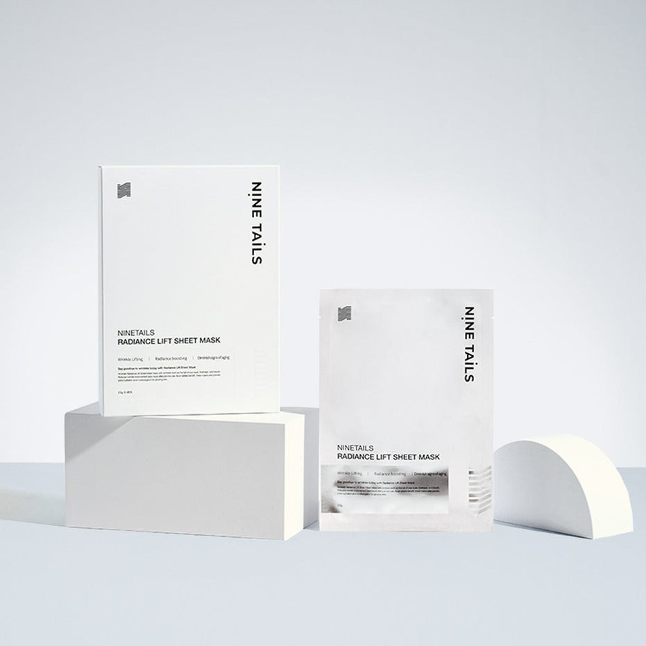 NINE TAILS intensyviai drėkinanti stangrinanti kaukė, 4vnt. (23g)