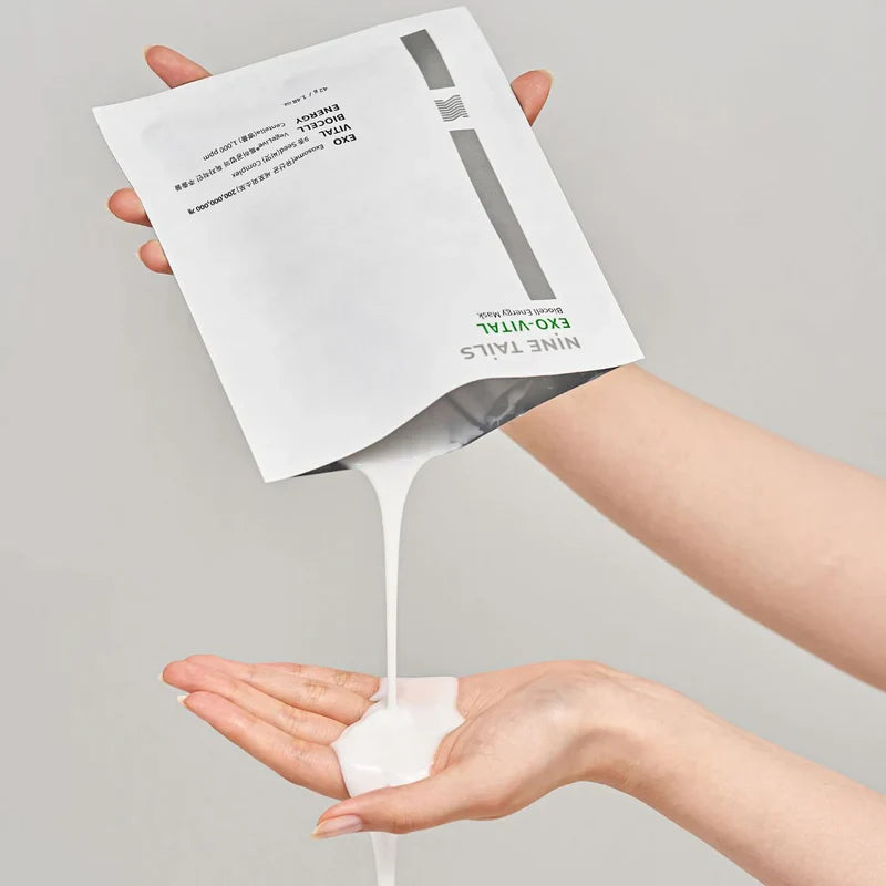 NINE TAILS intensyviai liftinguojanti drėkinamoji lakštinė kaukė, 5vnt. (42g)