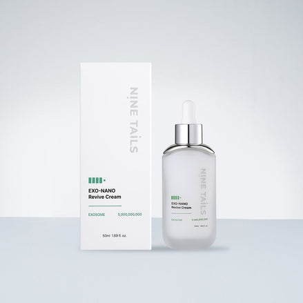 NINE TAILS nano egzosomų kremas: intensyviam drėkinimui, stangrumui, barjero stiprinimui, 50ml