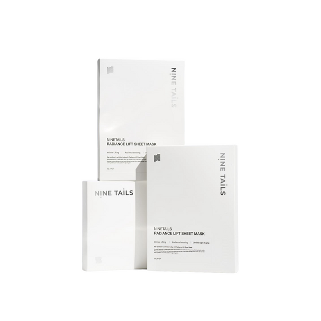 NINE TAILS intensyviai drėkinanti stangrinanti kaukė, 4vnt. (23g)