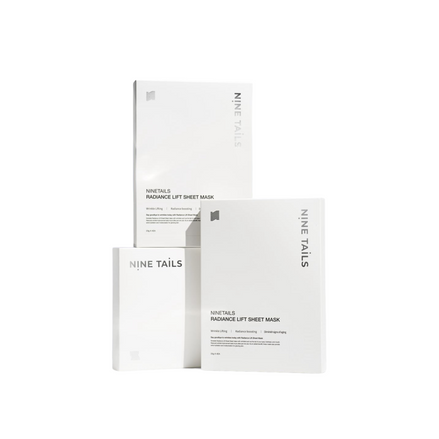 NINE TAILS intensyviai drėkinanti stangrinanti kaukė, 4vnt. (23g)