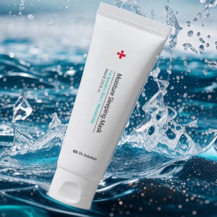 CUSKIN intensyviai drėkinanti naktinė veido kaukė, 60ml