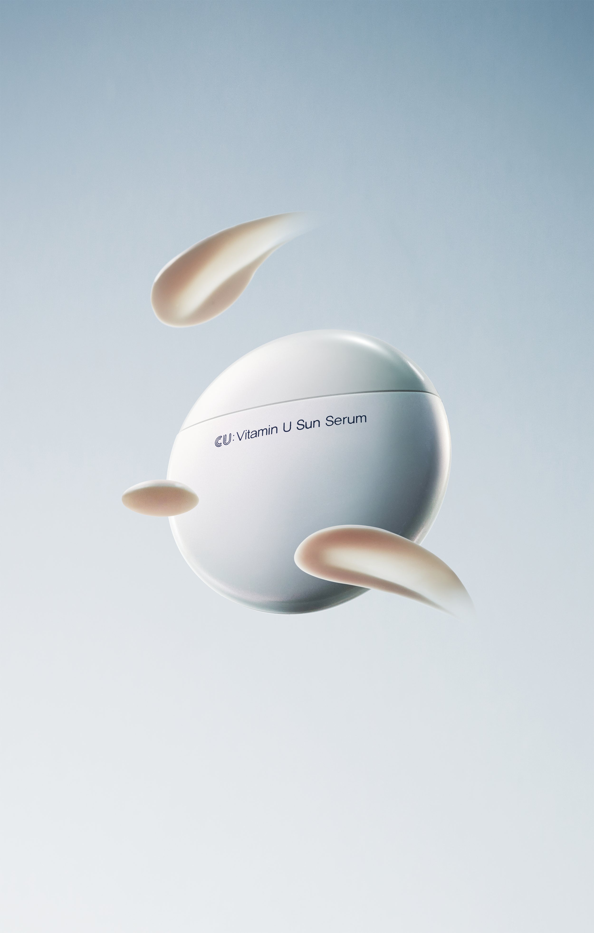 CUSKIN apsauginis serumas nuo saulės SPF 50+ PA++++ su vitaminu U ir B12, 50g