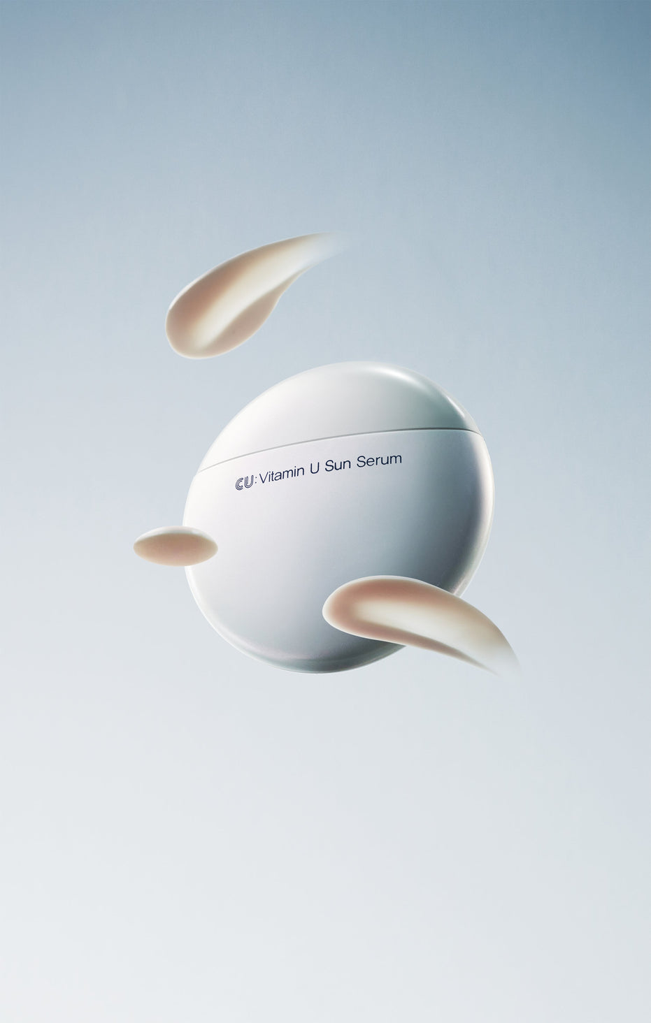 CUSKIN apsauginis serumas nuo saulės SPF 50+ PA++++ su vitaminu U ir B12, 50g