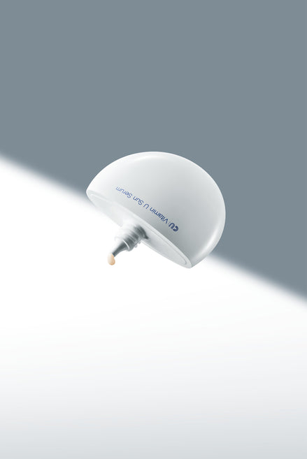 CUSKIN apsauginis serumas nuo saulės SPF 50+ PA++++ su vitaminu U ir B12, 50g