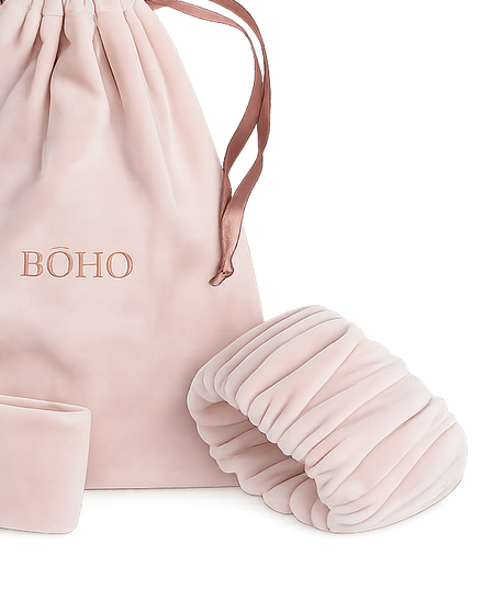 BŌHO kosmetinė, galvos juosta ir riešinės