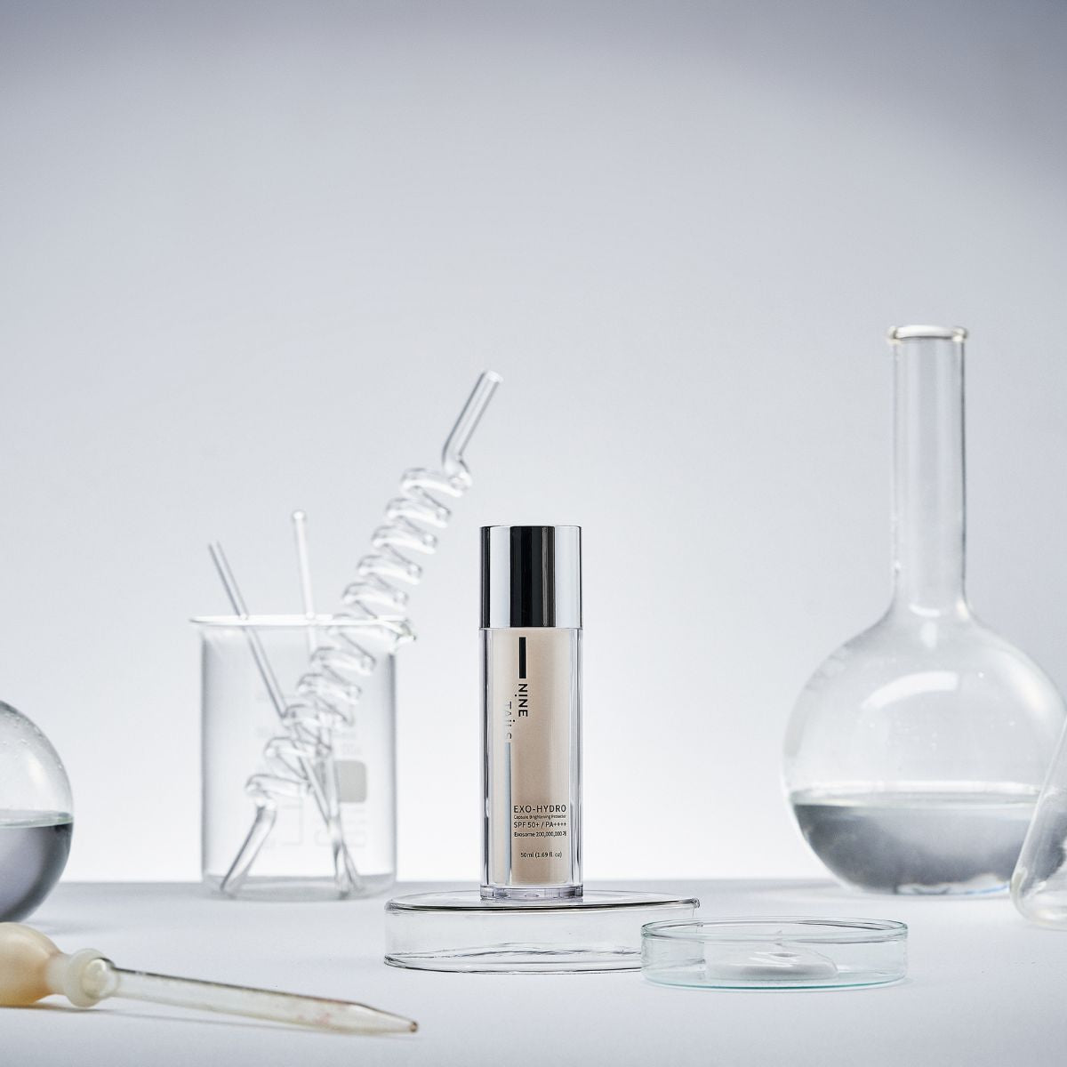 NINE TAILS egzosomų kremas su SPF50+ ir mėlynosios šviesos apsauga, 50ml