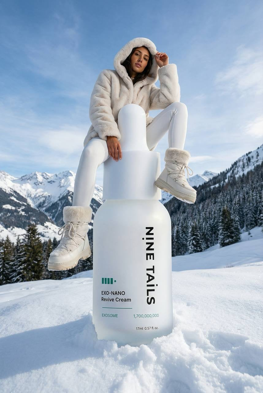 NINE TAILS nano egzosomų kremas: intensyviam drėkinimui, stangrumui, barjero stiprinimui, 17ml