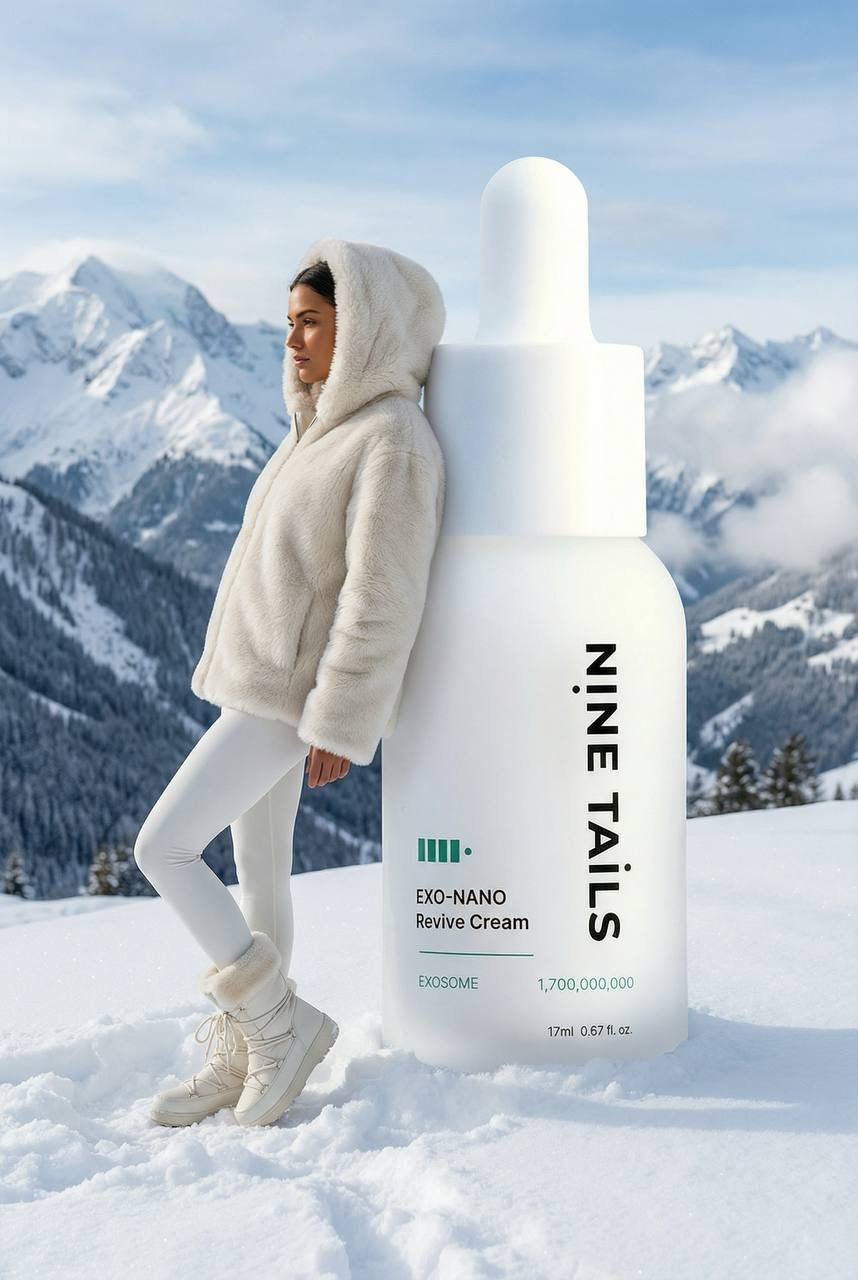 NINE TAILS nano egzosomų kremas: intensyviam drėkinimui, stangrumui, barjero stiprinimui, 17ml