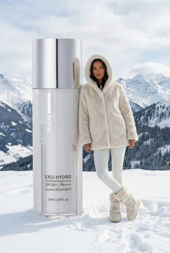 NINE TAILS egzosomų kremas su SPF50+ ir mėlynosios šviesos apsauga, 50ml