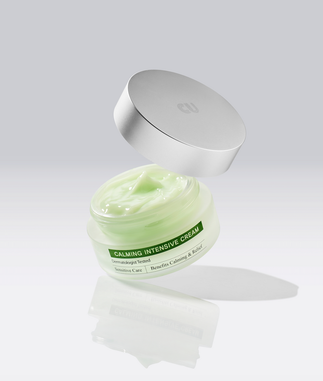 CUSKIN intensyviai raminantis veido kremas su vitaminu K, 30ml