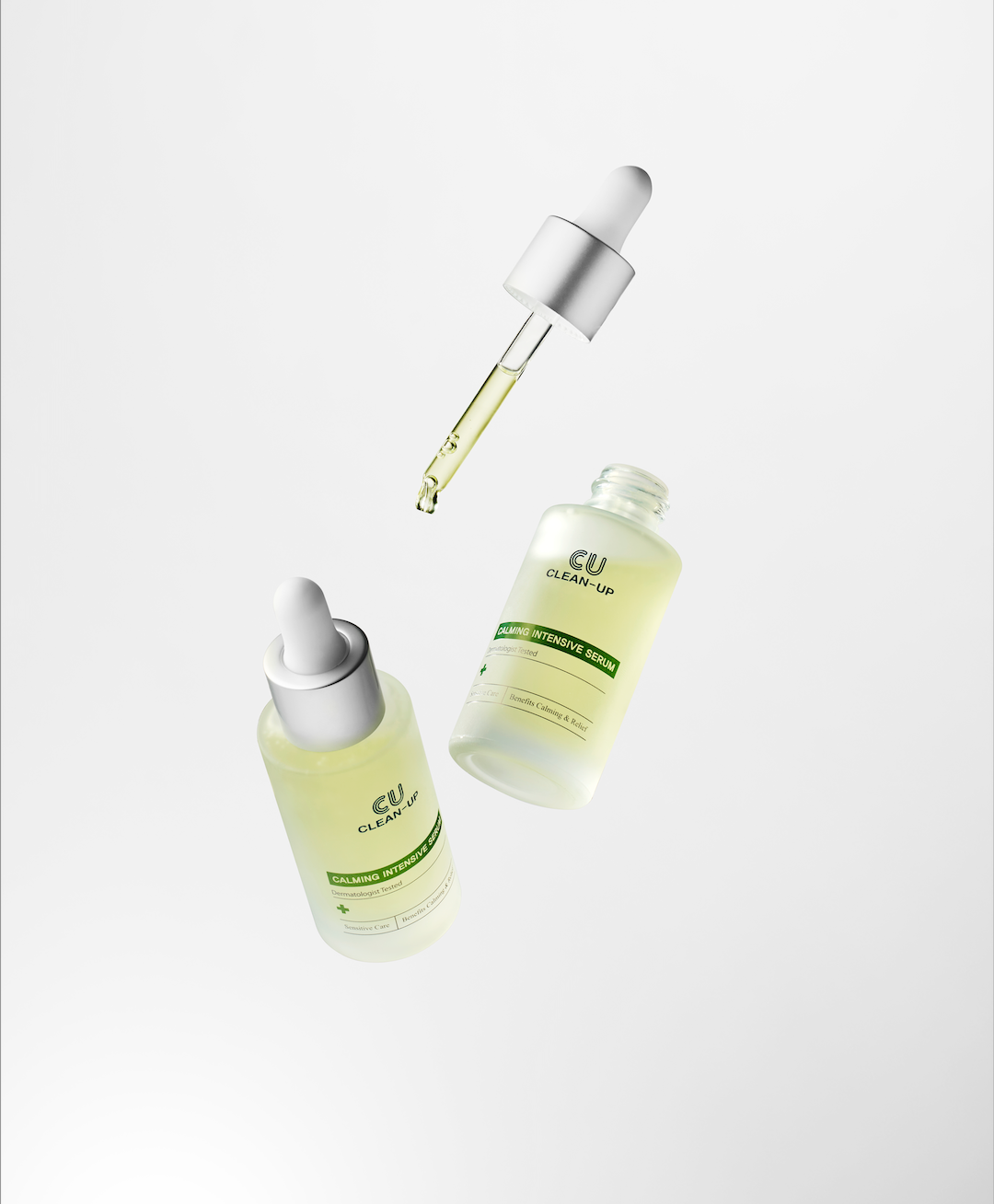 CUSKIN CLEAN-UP intensyviai raminantis veido serumas su vitaminu K, 30ml