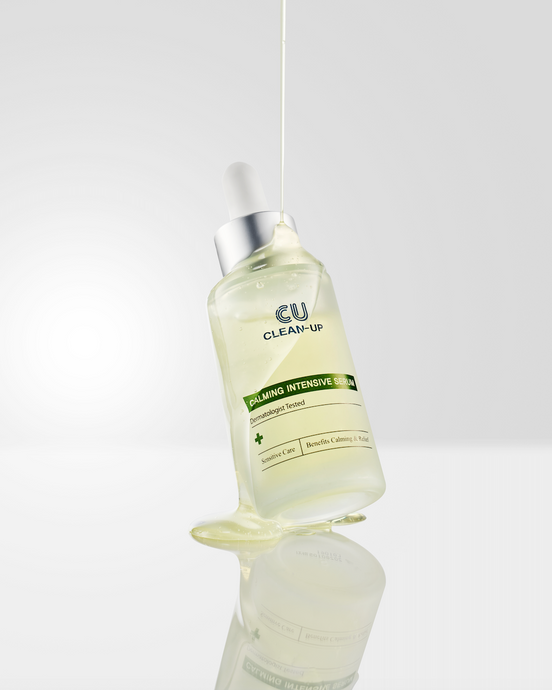 CUSKIN CLEAN-UP intensyviai raminantis veido serumas su vitaminu K, 30ml
