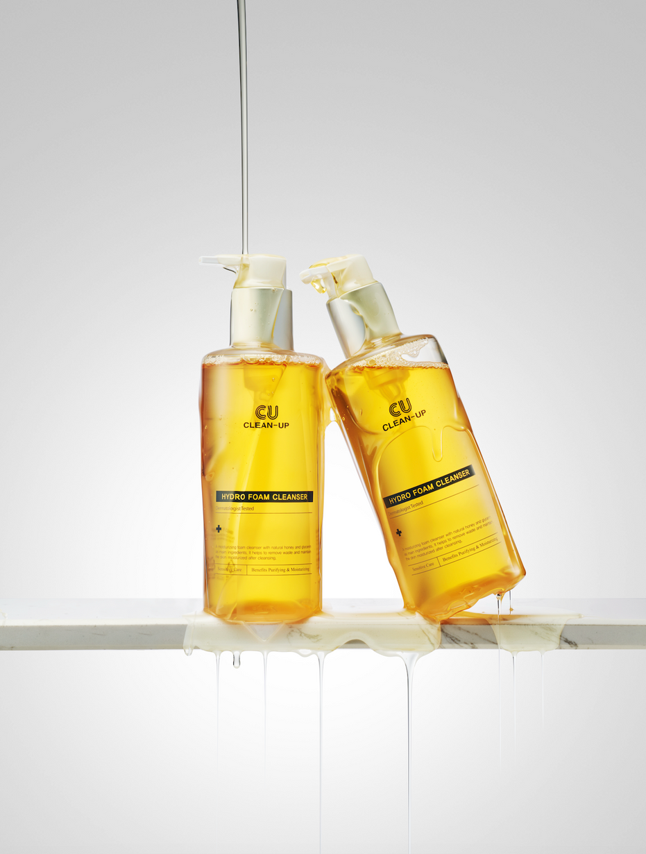 CUSKIN drėkinamosios valomosios veido putos, visiems odos tipams, 250ml