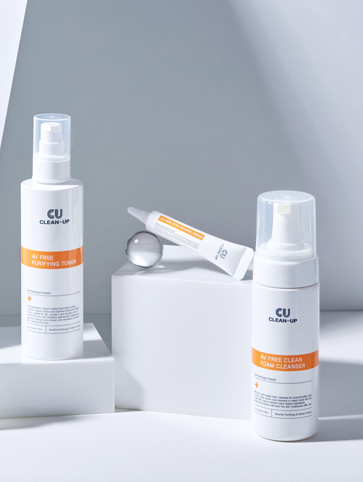 CUSKIN valomasis veido tonikas, probleminei spuoguotai odai, 200ml