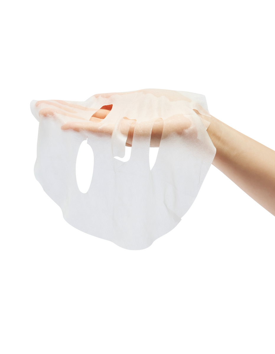 CUSKIN maitinamoji, raminamoji lakštinė veido kaukė su vitaminu U, visiems odos tipams, 1 vnt