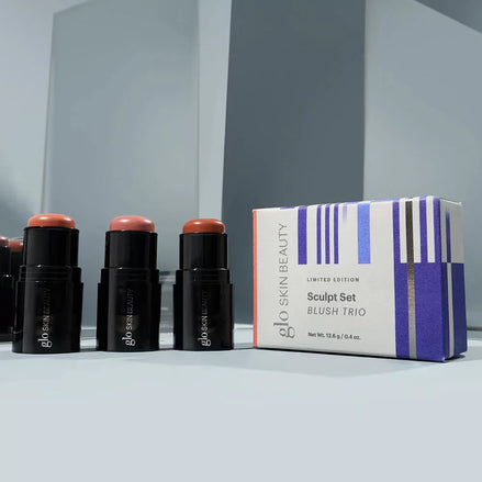GLO SKIN BEAUTY kreminių skaistalų rinkinys „Sculpt Set Blush Trio“