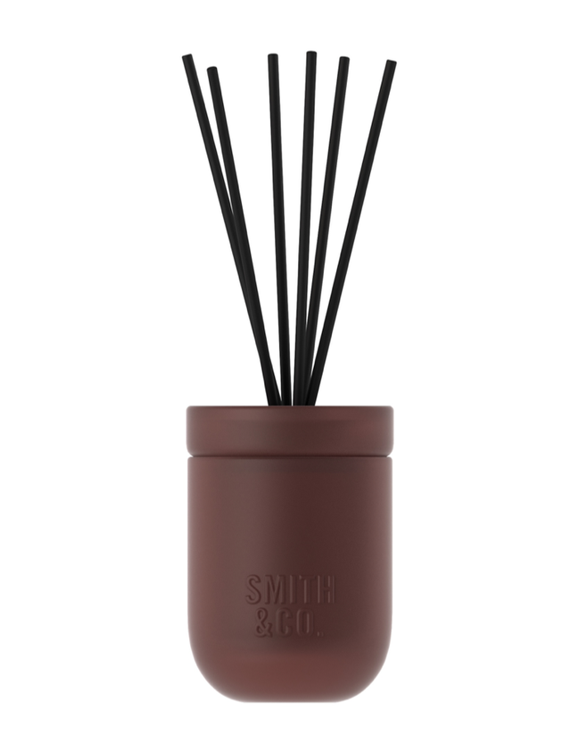 Smith & Co namų kvapas su lazdelėmis „Black Oud & Saffron“ 200 ml