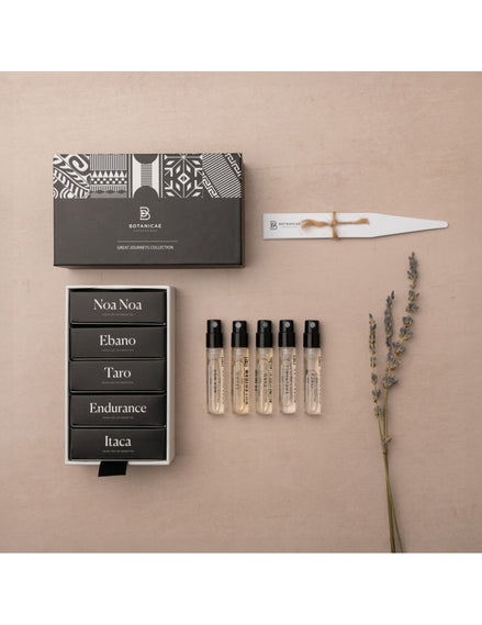 BOTANICAE EXPRESSIONS Elixir kvepalų atradimo rinkinys, 5 x 2ml