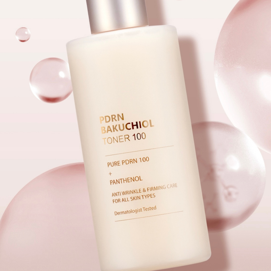 CUSKIN stangrinantis ir komfortą suteikiantis tonikas su PDRN ir bakučioliu, 300ml