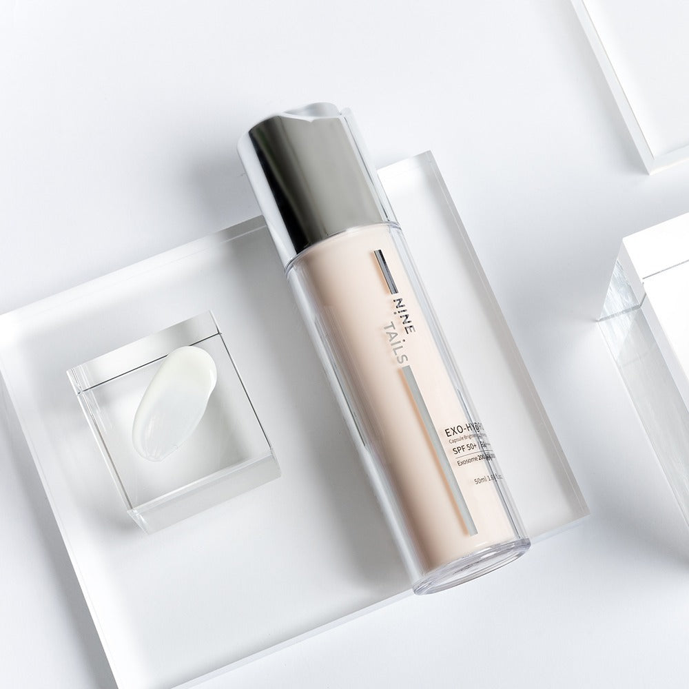 NINE TAILS egzosomų kremas su SPF50+ ir mėlynosios šviesos apsauga, 50ml