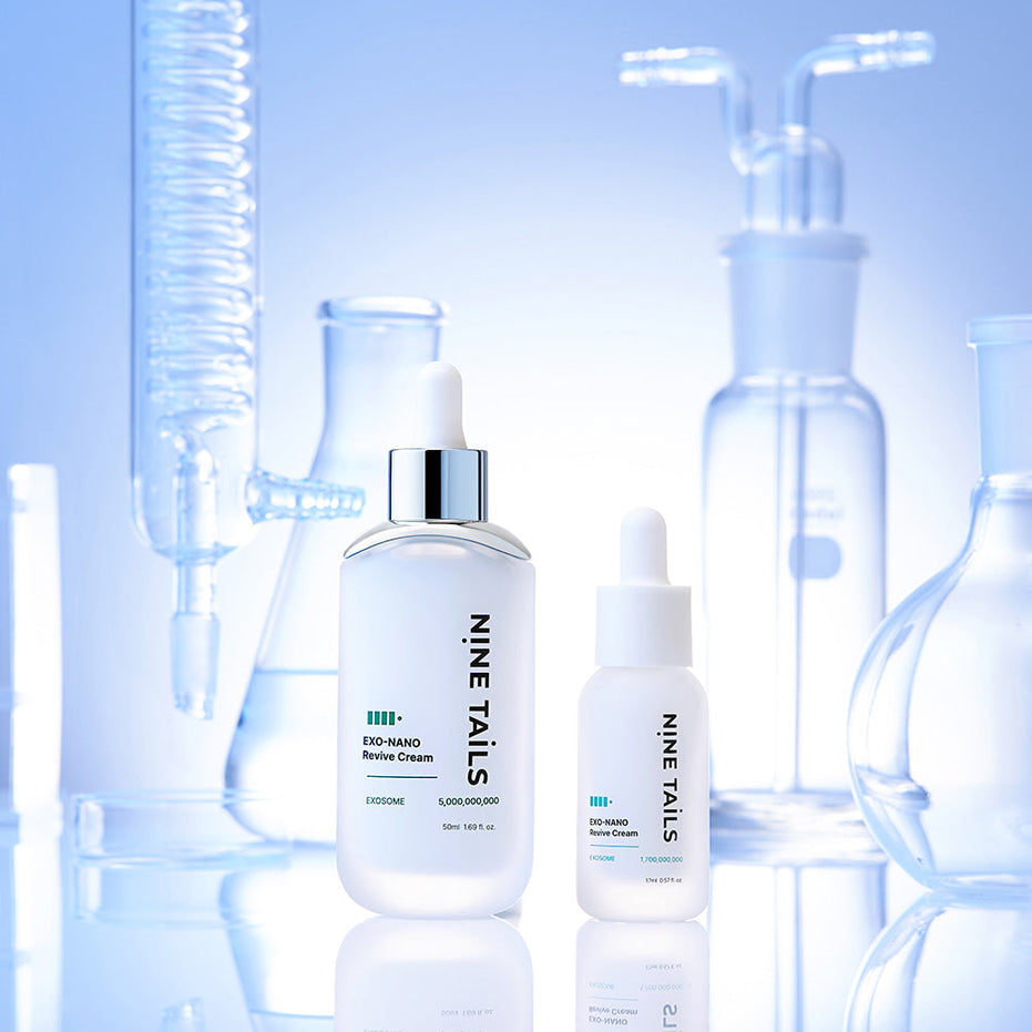 NINE TAILS nano egzosomų kremas: intensyviam drėkinimui, stangrumui, barjero stiprinimui, 50ml