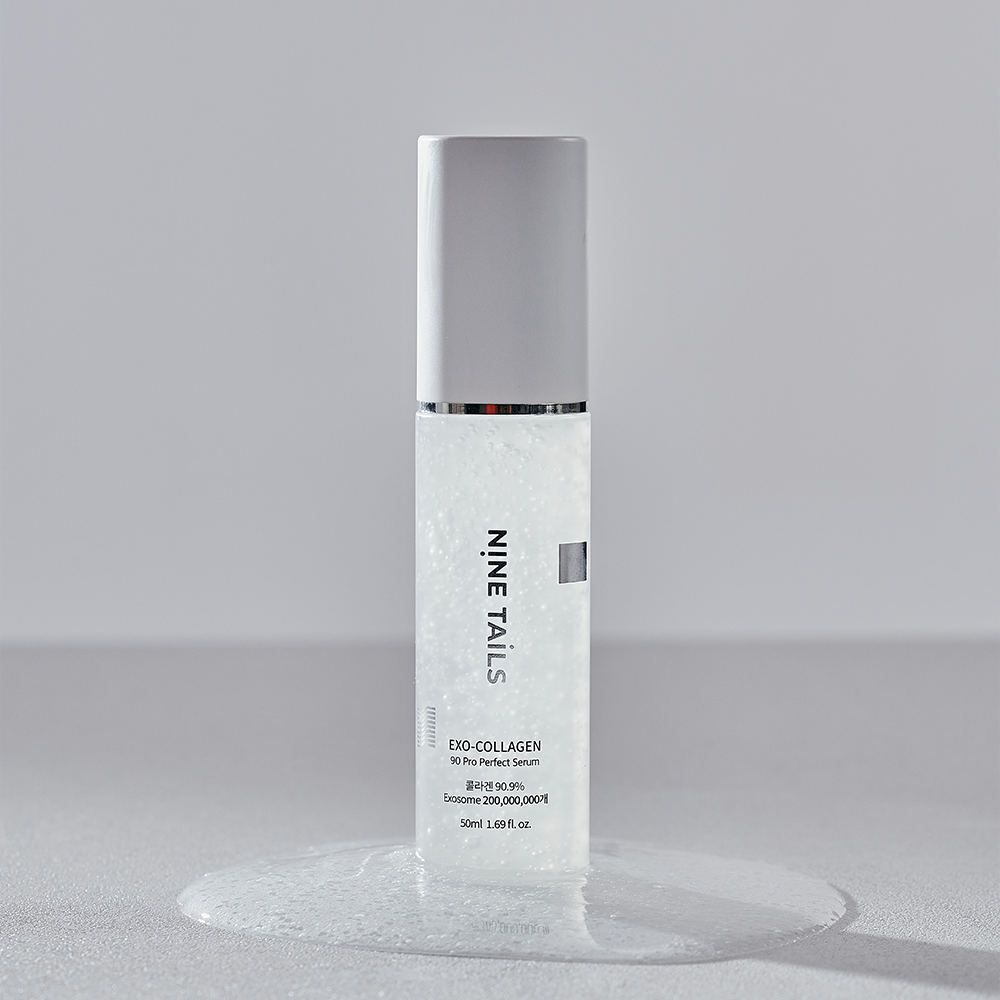 NINE TAILS senėjimą stabdantis veido serumas su EXO kolagenu ir peptidais, 50ml