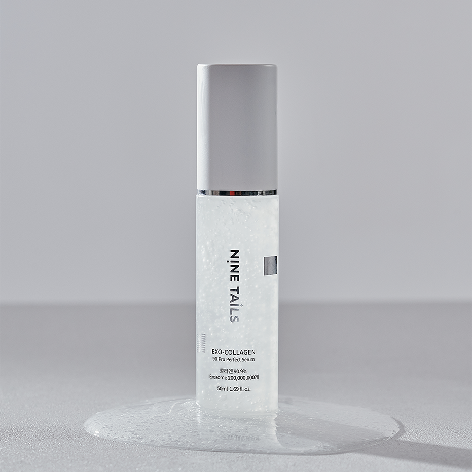 NINE TAILS senėjimą stabdantis veido serumas su EXO kolagenu ir peptidais, 50ml