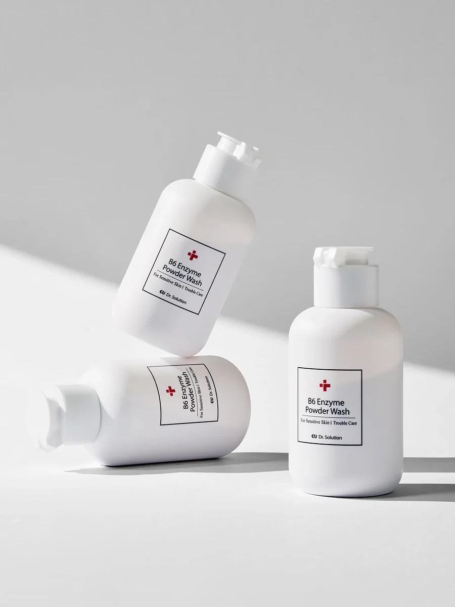 CUSKIN fermentinis pudros prausiklis su PHA ir augalinio fermento granulių pudra, 55g