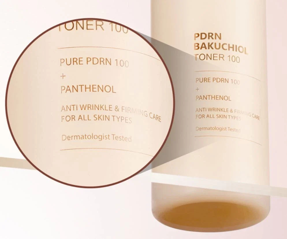 CUSKIN stangrinantis ir komfortą suteikiantis tonikas su PDRN ir bakučioliu, 300ml