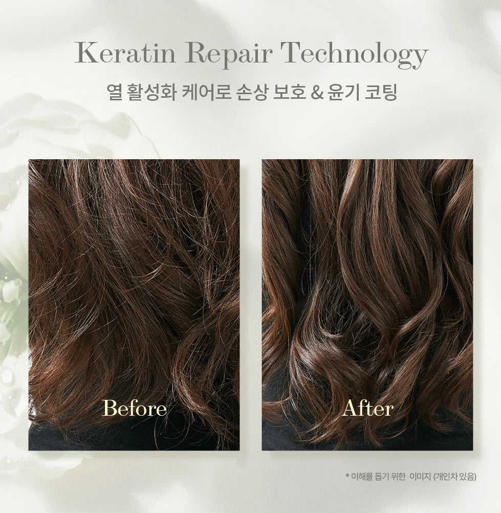 EIIO Silky Glow giliai valantis galvos odos šampūnas su baltymais, 400 ml