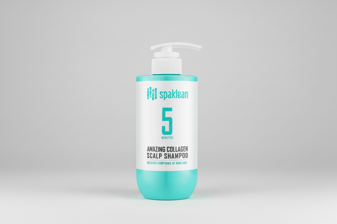 SPAKLEAN Amazing  Collagen galvos odos šampūnas, 500 ml