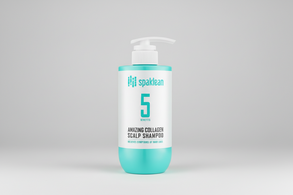 SPAKLEAN Amazing  Collagen galvos odos šampūnas, 500 ml