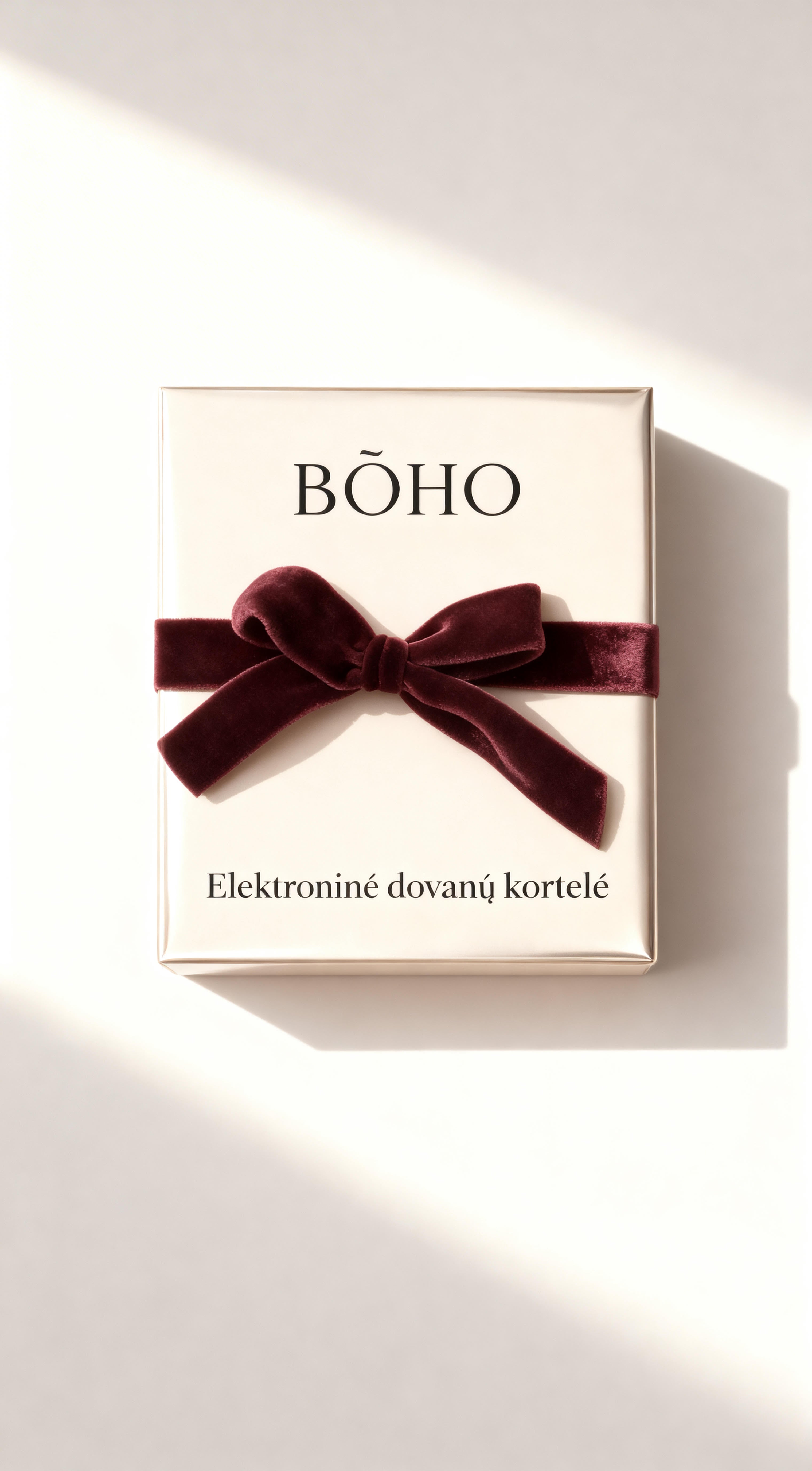 BOHO dovanų kuponas