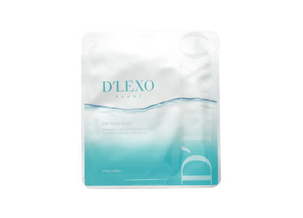 DERMALINE MASK Intensyviai drėkinanti ir stangrinanti lakštinė kaukė su PDRN ir egzosomomis, 28g